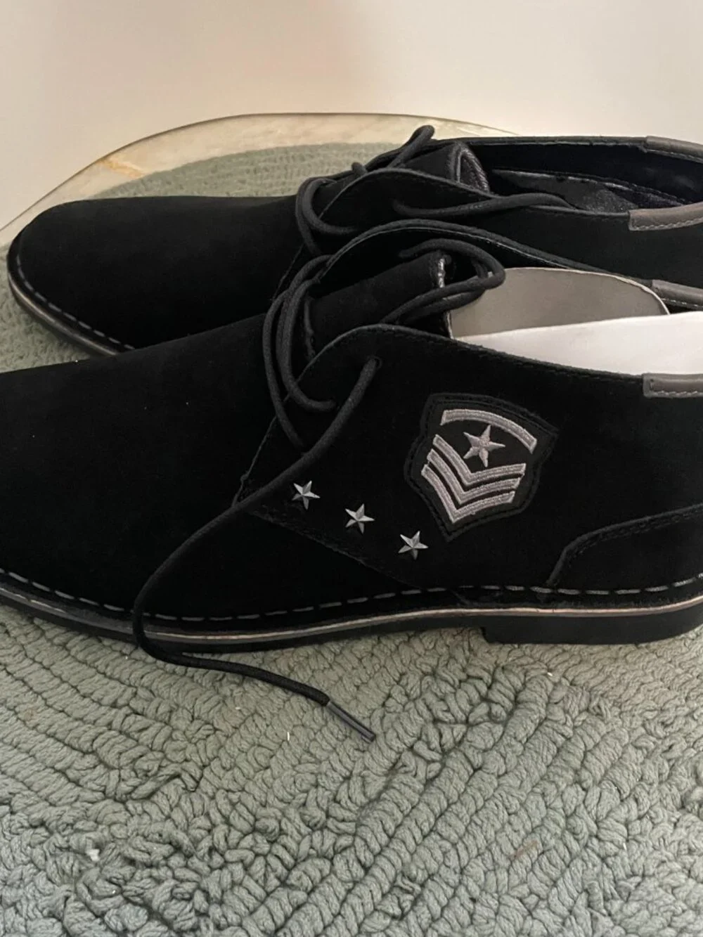 Kenneth Cole - Reaction Desert Sun Embellished Suede Chukka Boots Men's 11.5 NWT